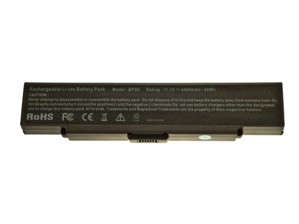 Аккумулятор для Sony BPS9 ORG (11.1V 5200mAh)
