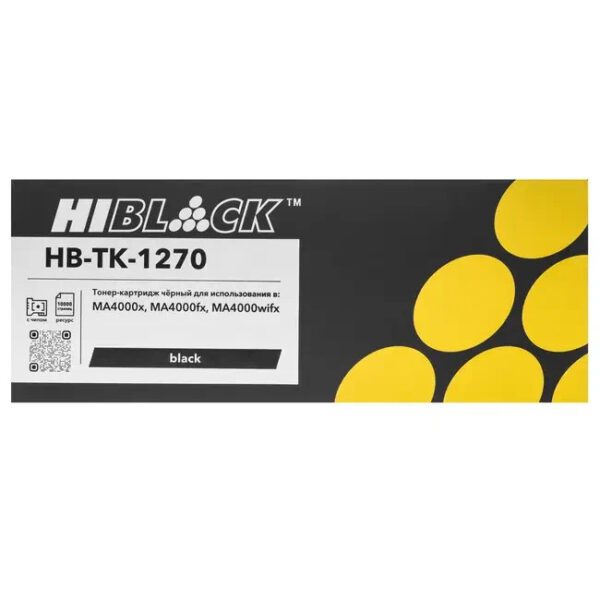 Тонер-картридж HB TK-1270 для Kyocera MA4000x/fx/wifx, 10K